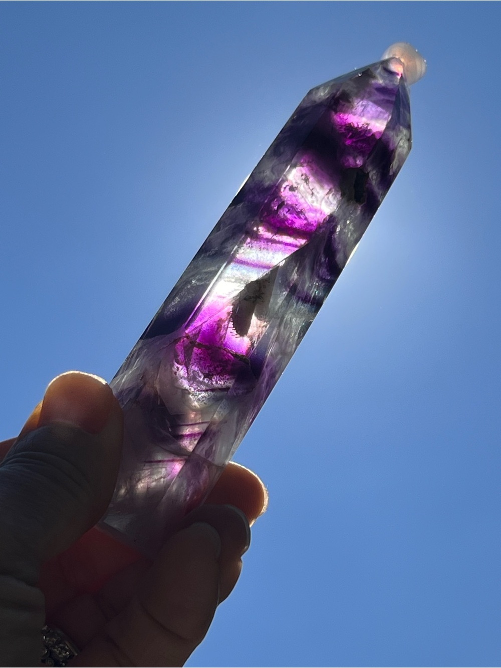 Fluorite (10) Tower | Crystal